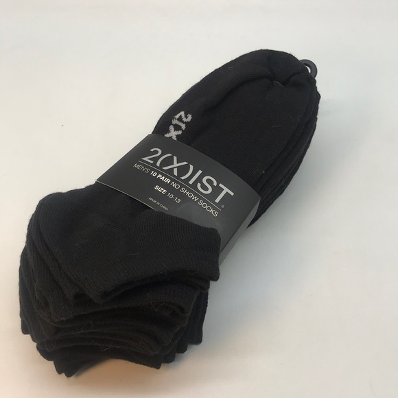 2(X) IST Other - 2(X)IST MENŚ 10 PAIR NO SHOW SOCKS